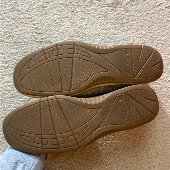 Sperry Top Slider Women's Tan Boat Shoes - Picture 4 of 8